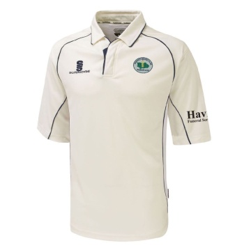 Sheppey CC - Senior Premier 3/4 Sleeve Navy Trim Shirt